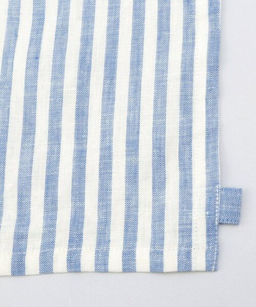 212 KITCHEN STORE / トゥーワントゥーキッチン ストア インテリア・生活雑貨・ホビー・ステーショナリー | リネンストライプ キッズエプロン WH×BL ＜212Kオリジナル ＞ | 詳細4