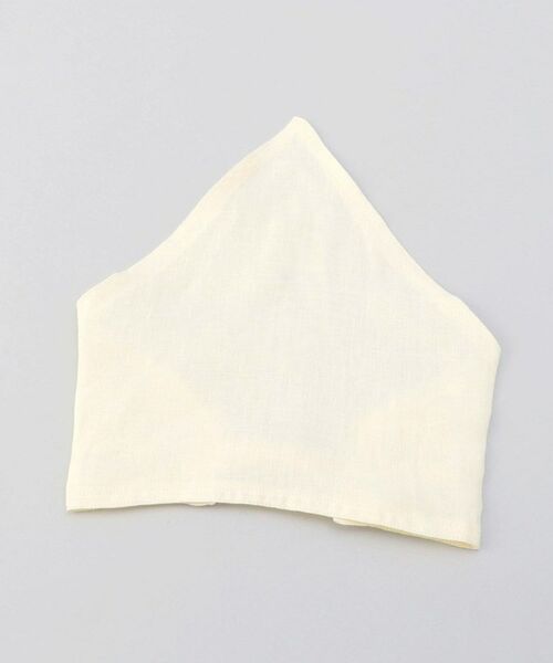 212 KITCHEN STORE / トゥーワントゥーキッチン ストア インテリア・生活雑貨・ホビー・ステーショナリー | リネンストライプ キッズ三角巾 WH×YE ＜212Kオリジナル ＞ | 詳細1