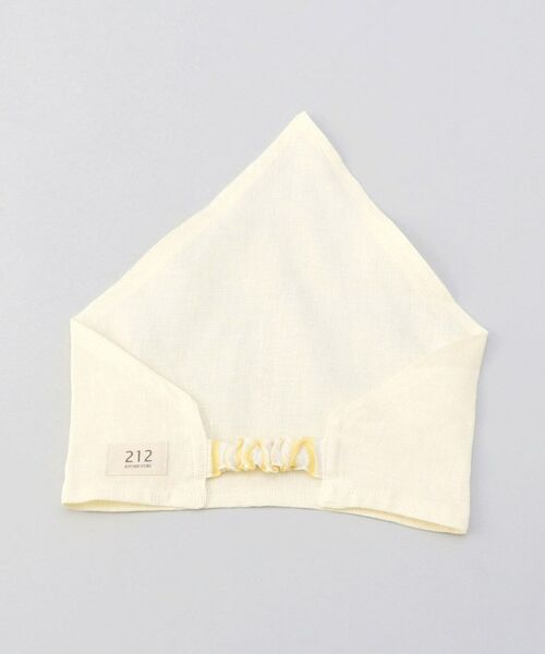 212 KITCHEN STORE / トゥーワントゥーキッチン ストア インテリア・生活雑貨・ホビー・ステーショナリー | リネンストライプ キッズ三角巾 WH×YE ＜212Kオリジナル ＞ | 詳細2