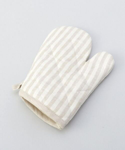 212 KITCHEN STORE / トゥーワントゥーキッチン ストア インテリア・生活雑貨・ホビー・ステーショナリー | リネンストライプ ミトン IV×BE ＜212Kオリジナル ＞ | 詳細2
