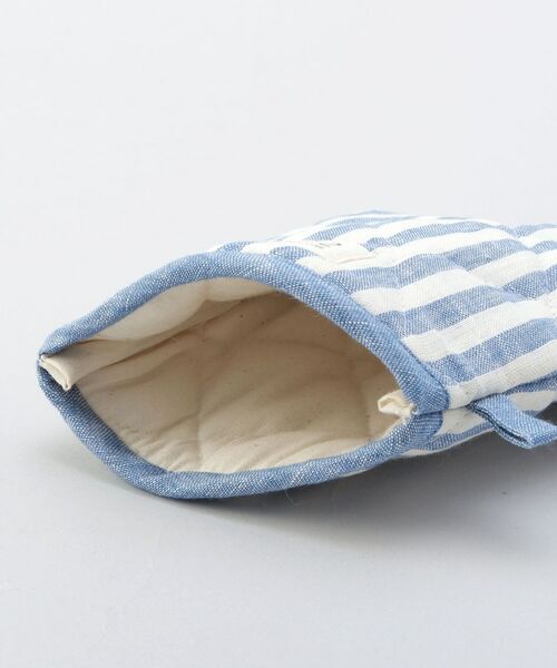 212 KITCHEN STORE / トゥーワントゥーキッチン ストア インテリア・生活雑貨・ホビー・ステーショナリー | リネンストライプ ミトン WH×BL ＜212Kオリジナル ＞ | 詳細3