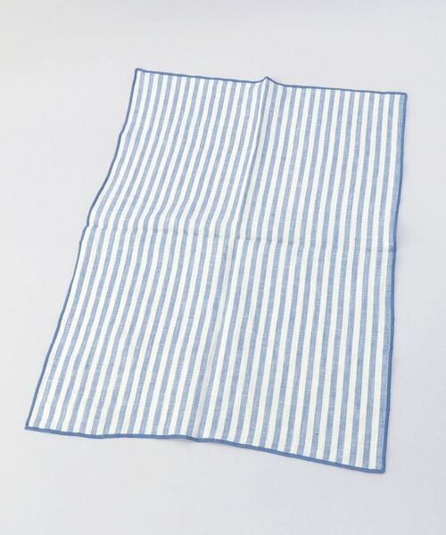 212 KITCHEN STORE / トゥーワントゥーキッチン ストア インテリア・生活雑貨・ホビー・ステーショナリー | リネンストライプ キッチンクロスL WH×BL ＜212Kオリジナル ＞ | 詳細2