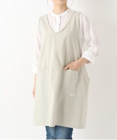 212 KITCHEN STORE / トゥーワントゥーキッチン ストア インテリア・生活雑貨・ホビー・ステーショナリー | シャンブレーストライプ フルエプロン GY ＜212Kオリジナル ＞