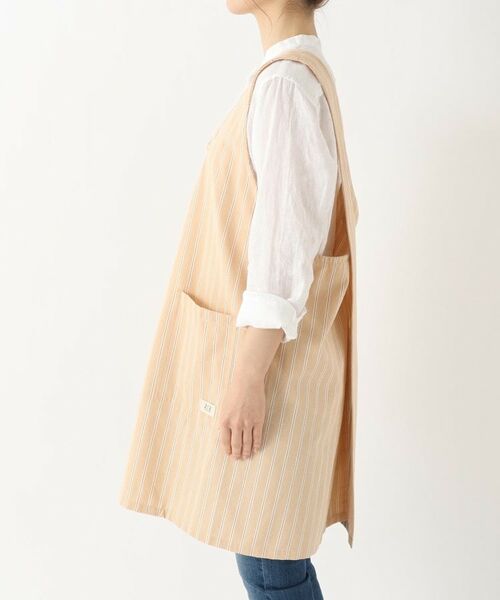 212 KITCHEN STORE / トゥーワントゥーキッチン ストア インテリア・生活雑貨・ホビー・ステーショナリー | シャンブレーストライプ フルエプロン NA ＜212Kオリジナル ＞ | 詳細2