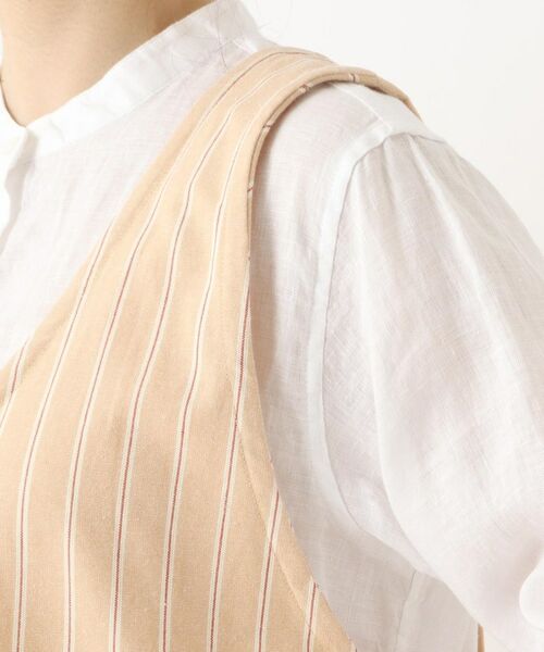 212 KITCHEN STORE / トゥーワントゥーキッチン ストア インテリア・生活雑貨・ホビー・ステーショナリー | シャンブレーストライプ フルエプロン NA ＜212Kオリジナル ＞ | 詳細5