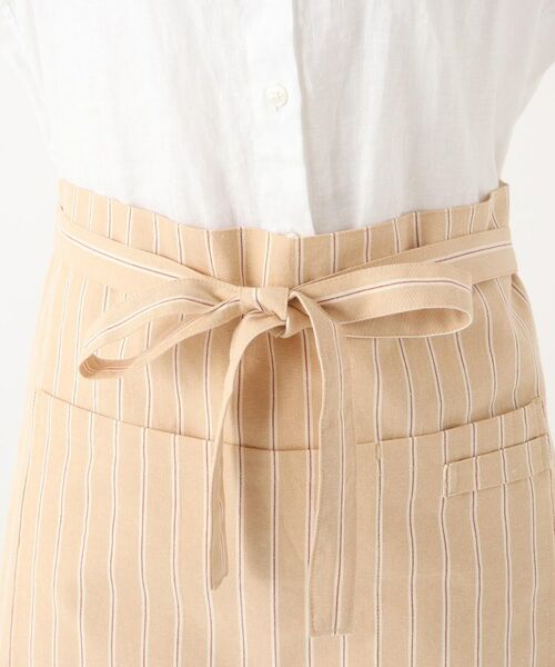 212 KITCHEN STORE / トゥーワントゥーキッチン ストア インテリア・生活雑貨・ホビー・ステーショナリー | シャンブレーストライプ カフェエプロン NA ＜212Kオリジナル ＞ | 詳細4