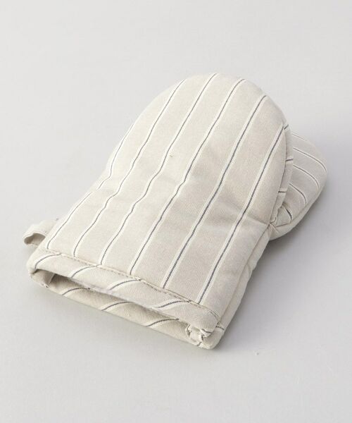 212 KITCHEN STORE / トゥーワントゥーキッチン ストア インテリア・生活雑貨・ホビー・ステーショナリー | シャンブレーストライプ ポットホルダーミトン GY ＜212Kオリジナル ＞ | 詳細2