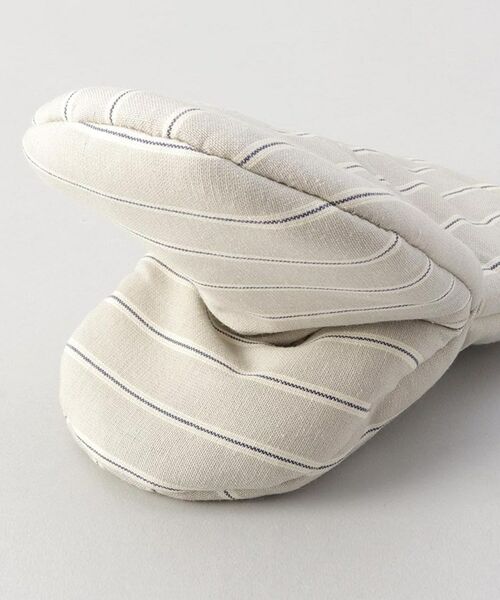 212 KITCHEN STORE / トゥーワントゥーキッチン ストア インテリア・生活雑貨・ホビー・ステーショナリー | シャンブレーストライプ ポットホルダーミトン GY ＜212Kオリジナル ＞ | 詳細3