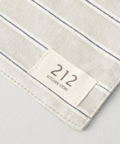 212 KITCHEN STORE / トゥーワントゥーキッチン ストア インテリア・生活雑貨・ホビー・ステーショナリー | シャンブレーストライプ ランチョンマット GY ＜212Kオリジナル ＞ | 詳細3