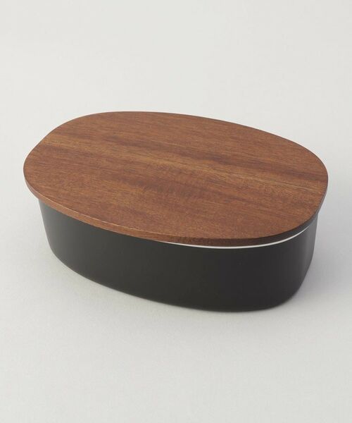 212 KITCHEN STORE / トゥーワントゥーキッチン ストア インテリア・生活雑貨・ホビー・ステーショナリー | ステンレスランチボックス オーバル BK ＜ののじ＞ | 詳細1