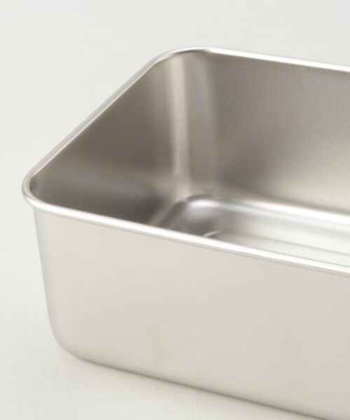 212 KITCHEN STORE / トゥーワントゥーキッチン ストア インテリア・生活雑貨・ホビー・ステーショナリー | ステンレスランチボックス レクタングル SV ＜ののじ＞ | 詳細4