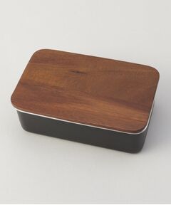 212 KITCHEN STORE / トゥーワントゥーキッチン ストア インテリア・生活雑貨・ホビー・ステーショナリー | ステンレスランチボックス レクタングル BK ＜ののじ＞