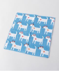 212 KITCHEN STORE / トゥーワントゥーキッチン ストア ハンカチ | 3重ガーゼハンカチ カップルドッグ