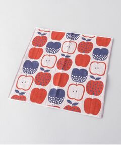 212 KITCHEN STORE / トゥーワントゥーキッチン ストア ハンカチ | 3重ガーゼハンカチ 赤青りんご