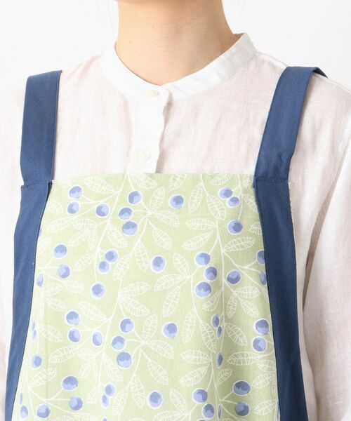 212 KITCHEN STORE / トゥーワントゥーキッチン ストア インテリア・生活雑貨・ホビー・ステーショナリー | アイビーフラワーエプロン BL | 詳細4