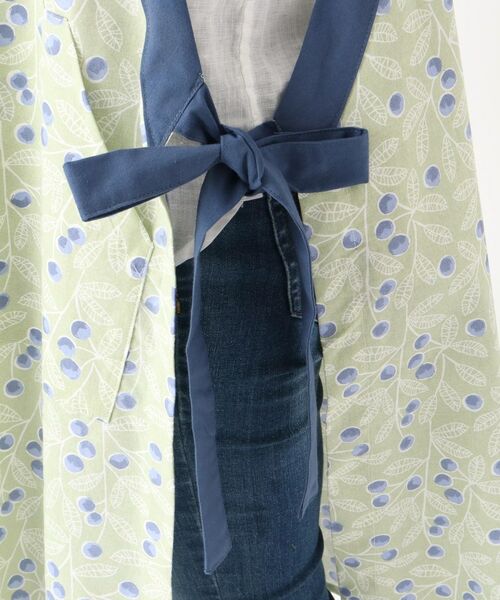 212 KITCHEN STORE / トゥーワントゥーキッチン ストア インテリア・生活雑貨・ホビー・ステーショナリー | アイビーフラワーエプロン BL | 詳細7
