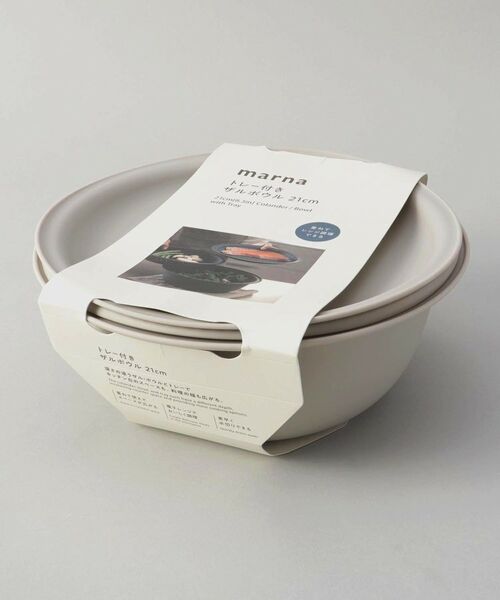 212 KITCHEN STORE / トゥーワントゥーキッチン ストア キッチンツール | きほんの道具 ザルボウル21cm GY ＜marna マーナ＞ | 詳細9