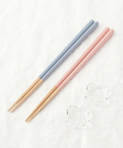 212 KITCHEN STORE / トゥーワントゥーキッチン ストア インテリア・生活雑貨・ホビー・ステーショナリー | ペア箸＆箸置きセット 咲 | 詳細1