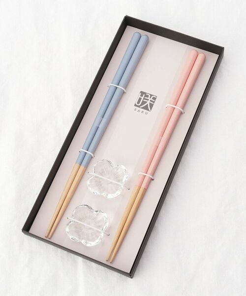 212 KITCHEN STORE / トゥーワントゥーキッチン ストア インテリア・生活雑貨・ホビー・ステーショナリー | ペア箸＆箸置きセット 咲 | 詳細10