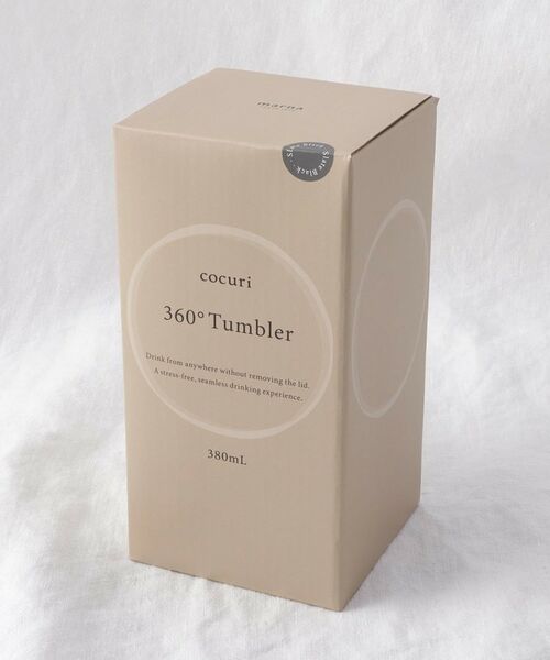 212 KITCHEN STORE / トゥーワントゥーキッチン ストア グラス・マグカップ | 360°タンブラー BK ＜marna マーナ＞ | 詳細7