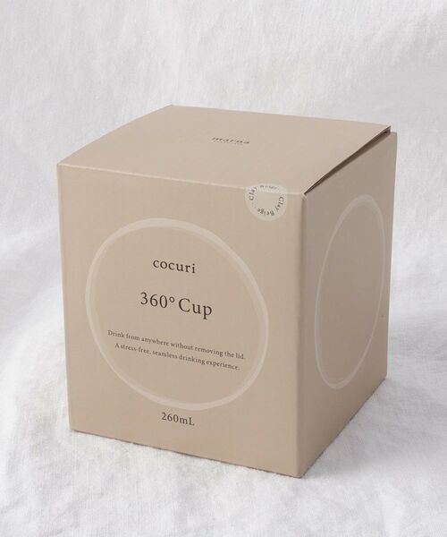 212 KITCHEN STORE / トゥーワントゥーキッチン ストア グラス・マグカップ | 360°カップ BE ＜marna マーナ＞ | 詳細9