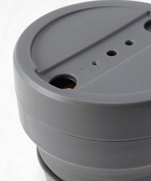 212 KITCHEN STORE / トゥーワントゥーキッチン ストア グラス・マグカップ | POCKET CUP 355ml CARBON ＜stojo ストージョ＞ | 詳細5