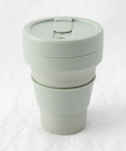 212 KITCHEN STORE / トゥーワントゥーキッチン ストア グラス・マグカップ | POCKET CUP 355ml SAGE ＜stojo ストージョ＞ | 詳細2