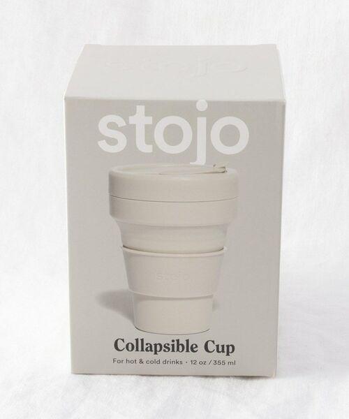 212 KITCHEN STORE / トゥーワントゥーキッチン ストア グラス・マグカップ | POCKET CUP 355ml OAT ＜stojo ストージョ＞ | 詳細9