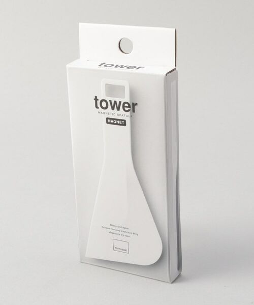 212 KITCHEN STORE / トゥーワントゥーキッチン ストア キッチンツール | マグネットシリコーンスクレーパー WH 山崎実業 ＜tower タワー＞ | 詳細5