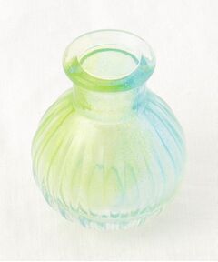 212 KITCHEN STORE / トゥーワントゥーキッチン ストア インテリア・生活雑貨・ホビー・ステーショナリー | 藍花×江戸硝子 花てまり 一輪挿し ブルーグリーン