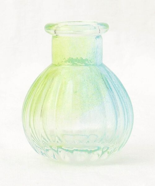 212 KITCHEN STORE / トゥーワントゥーキッチン ストア インテリア・生活雑貨・ホビー・ステーショナリー | 藍花×江戸硝子 花てまり 一輪挿し ブルーグリーン | 詳細2