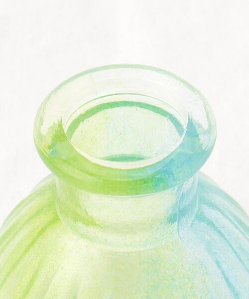 212 KITCHEN STORE / トゥーワントゥーキッチン ストア インテリア・生活雑貨・ホビー・ステーショナリー | 藍花×江戸硝子 花てまり 一輪挿し ブルーグリーン | 詳細5