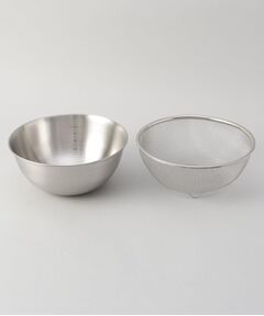 212 KITCHEN STORE / トゥーワントゥーキッチン ストア キッチンツール | ララシャイン ステンレス製メッシュザル・ボウルセット24cm