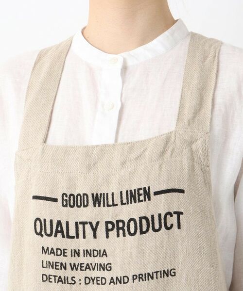 212 KITCHEN STORE / トゥーワントゥーキッチン ストア インテリア・生活雑貨・ホビー・ステーショナリー | kukugoto AP リネンエプロン グッドウィルリネン NT | 詳細4