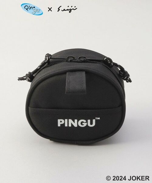 212 KITCHEN STORE / トゥーワントゥーキッチン ストア インテリア・生活雑貨・ホビー・ステーショナリー | おにぎりポーチ FACE BK ＜PINGU ピングー＞ | 詳細3