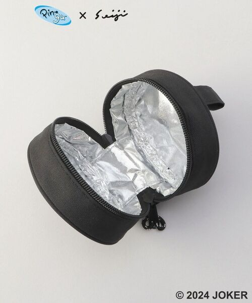 212 KITCHEN STORE / トゥーワントゥーキッチン ストア インテリア・生活雑貨・ホビー・ステーショナリー | おにぎりポーチ FACE BK ＜PINGU ピングー＞ | 詳細4