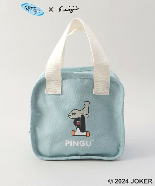 212 KITCHEN STORE / トゥーワントゥーキッチン ストア インテリア・生活雑貨・ホビー・ステーショナリー | スクエアミニランチバッグ BL ＜PINGU ピングー＞ | 詳細1