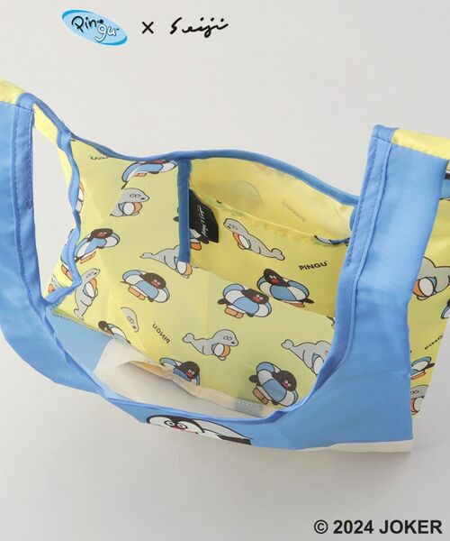 212 KITCHEN STORE / トゥーワントゥーキッチン ストア バッグ | エコバッグＳサイズ BL ＜PINGU ピングー＞ | 詳細5