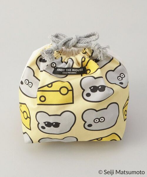 212 KITCHEN STORE / トゥーワントゥーキッチン ストア インテリア・生活雑貨・ホビー・ステーショナリー | ランチ巾着 everybody 24 ＜ANDY THE MOUSE＞ | 詳細3