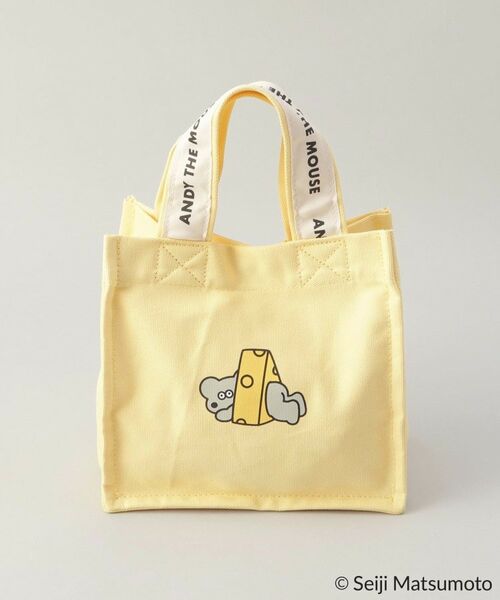 212 KITCHEN STORE / トゥーワントゥーキッチン ストア インテリア・生活雑貨・ホビー・ステーショナリー | ロゴテープミニランチバッグ YE ＜ANDY THE MOUSE＞ | 詳細1