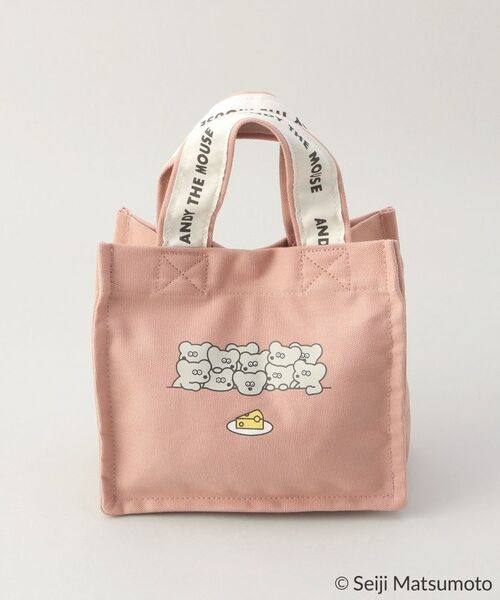 212 KITCHEN STORE / トゥーワントゥーキッチン ストア インテリア・生活雑貨・ホビー・ステーショナリー | ロゴテープミニランチバッグ PK ＜ANDY THE MOUSE＞ | 詳細1