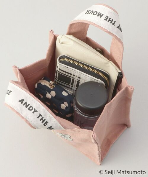 212 KITCHEN STORE / トゥーワントゥーキッチン ストア インテリア・生活雑貨・ホビー・ステーショナリー | ロゴテープミニランチバッグ PK ＜ANDY THE MOUSE＞ | 詳細6