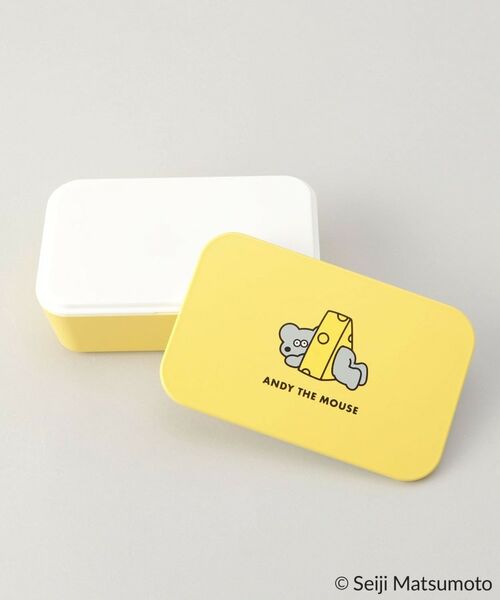212 KITCHEN STORE / トゥーワントゥーキッチン ストア インテリア・生活雑貨・ホビー・ステーショナリー | スクエアランチボックス 600ml YE ＜ANDY THE MOUSE＞ | 詳細2