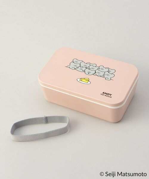 212 KITCHEN STORE / トゥーワントゥーキッチン ストア インテリア・生活雑貨・ホビー・ステーショナリー | スクエアランチボックス 600ml PK ＜ANDY THE MOUSE＞ | 詳細1