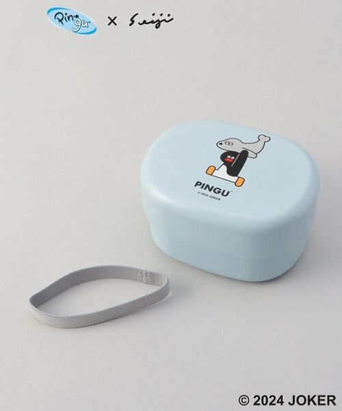 212 KITCHEN STORE / トゥーワントゥーキッチン ストア インテリア・生活雑貨・ホビー・ステーショナリー | オーバルランチボックス BL ＜PINGU ピングー＞ | 詳細1