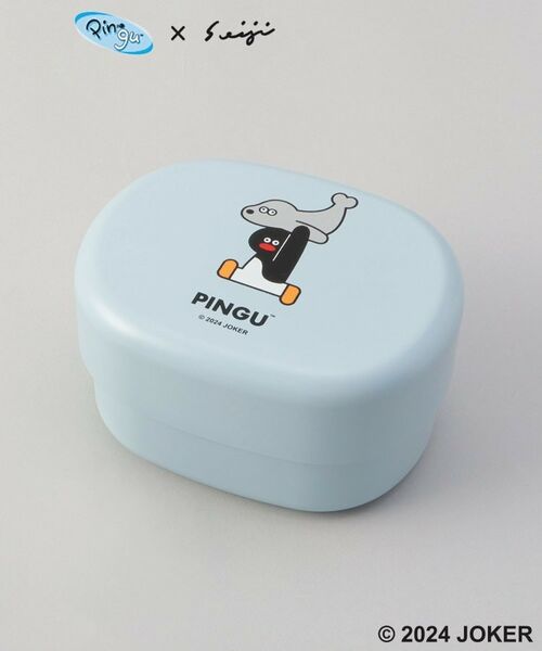 212 KITCHEN STORE / トゥーワントゥーキッチン ストア インテリア・生活雑貨・ホビー・ステーショナリー | オーバルランチボックス BL ＜PINGU ピングー＞ | 詳細2