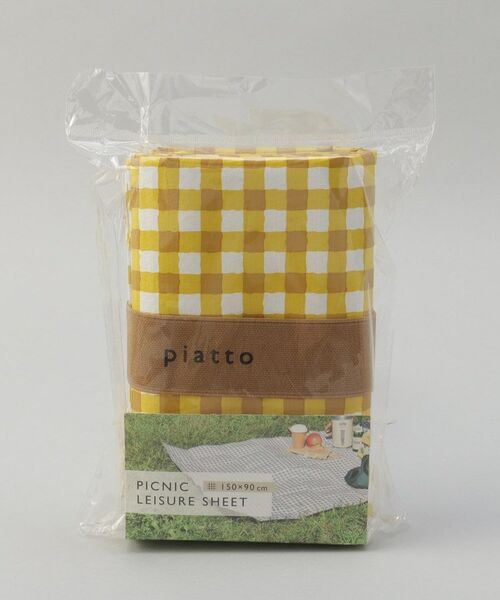 212 KITCHEN STORE / トゥーワントゥーキッチン ストア バッグ | Piattoレジャーシート ギンガム YE | 詳細4