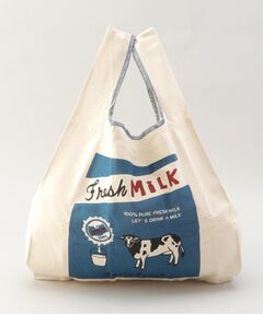 212 KITCHEN STORE / トゥーワントゥーキッチン ストア バッグ | MBHS ミニマルシェバッグ　ミルク NT ＜AND PACKABLE アンドパッカブル＞