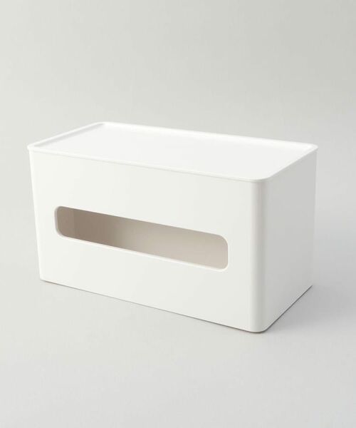 212 KITCHEN STORE / トゥーワントゥーキッチン ストア キッチンツール | 両面コンパクトティッシュ＆ウェットシートケース WH 山崎実業 ＜tower タワー＞ | 詳細1