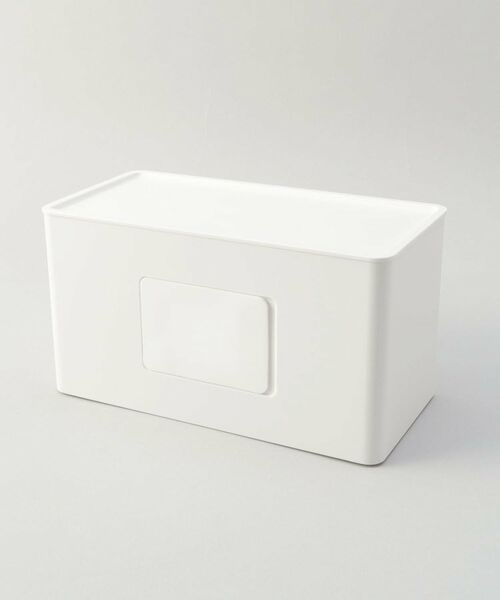 212 KITCHEN STORE / トゥーワントゥーキッチン ストア キッチンツール | 両面コンパクトティッシュ＆ウェットシートケース WH 山崎実業 ＜tower タワー＞ | 詳細2